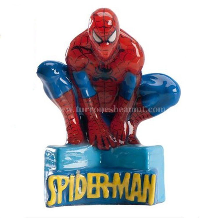 Dekora - 346208 Bougie Anniversaire Enfant Spiderman de 7 cm : :  Cuisine et Maison